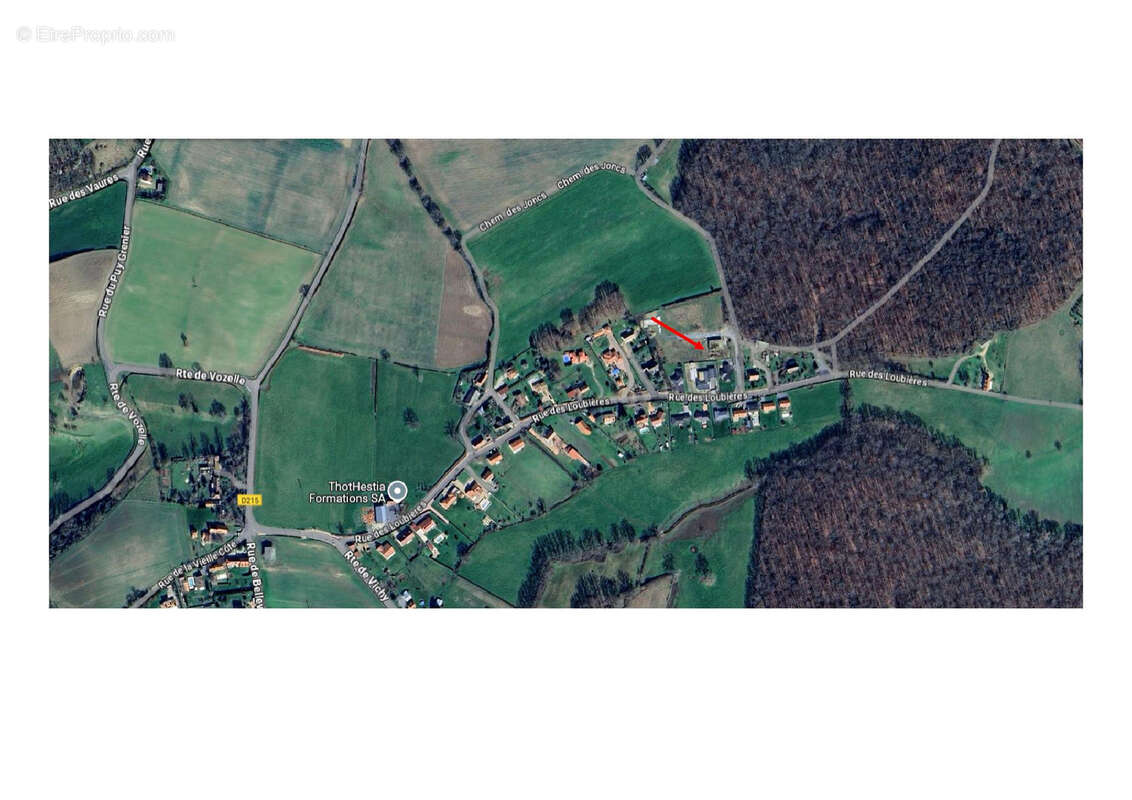 Terrain à ESPINASSE-VOZELLE