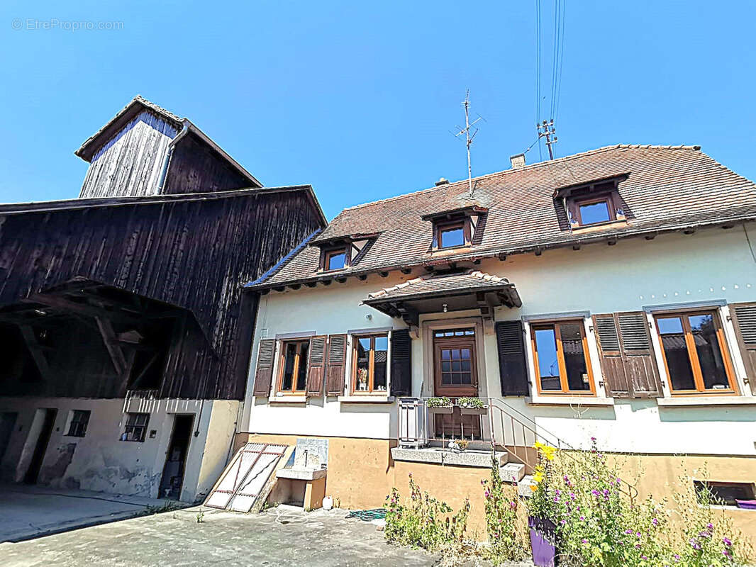 Maison à BINDERNHEIM