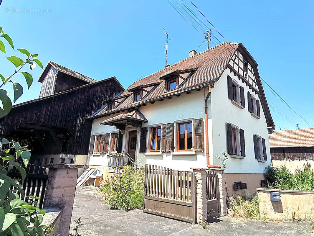 Maison à BINDERNHEIM