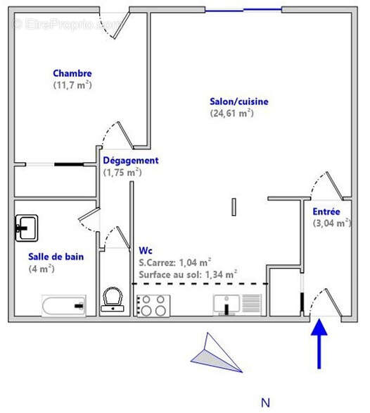 Appartement à CUGNAUX