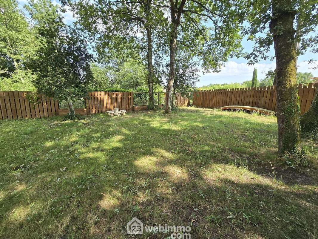 Et entièrement clôturé - Terrain à ARSAC