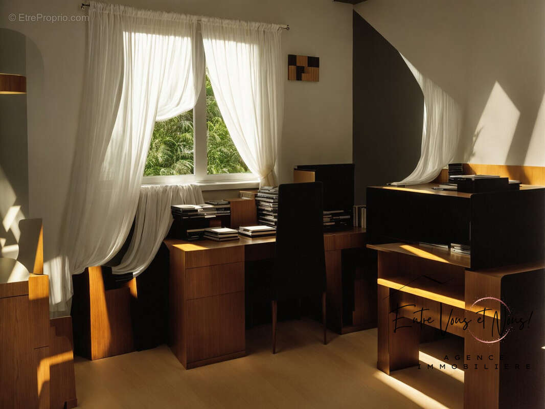 Pièce décorée par l&#039;IA - Maison à GIRONDE-SUR-DROPT