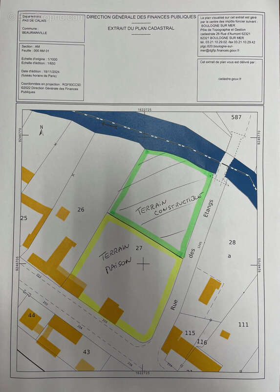 Maison à BEAURAINVILLE