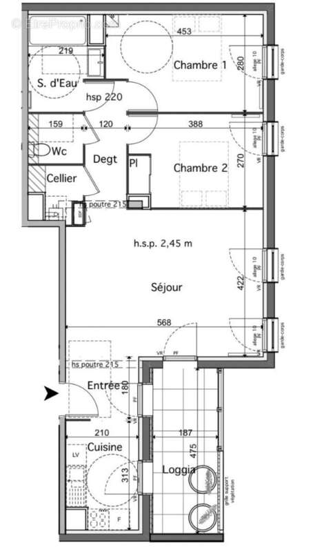 Appartement à TALENCE