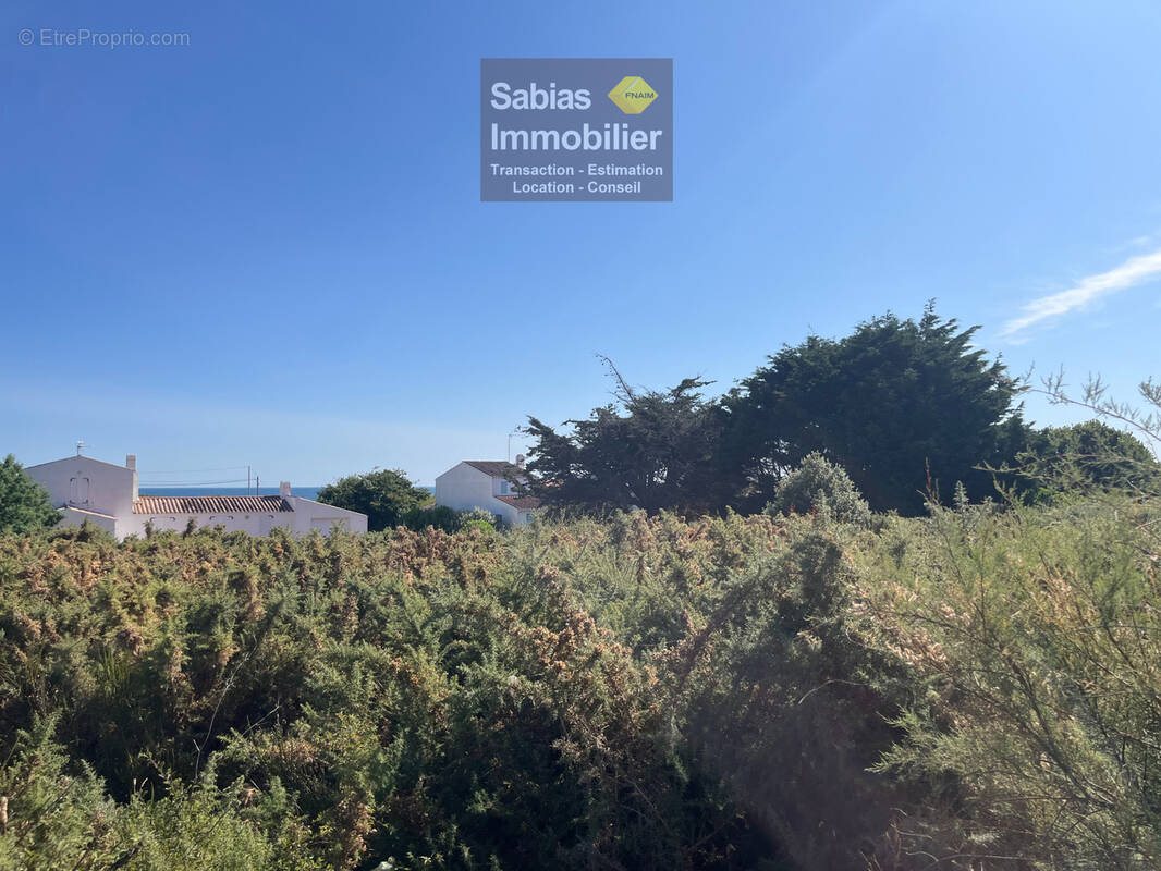 Terrain à L&#039;ILE-D&#039;YEU