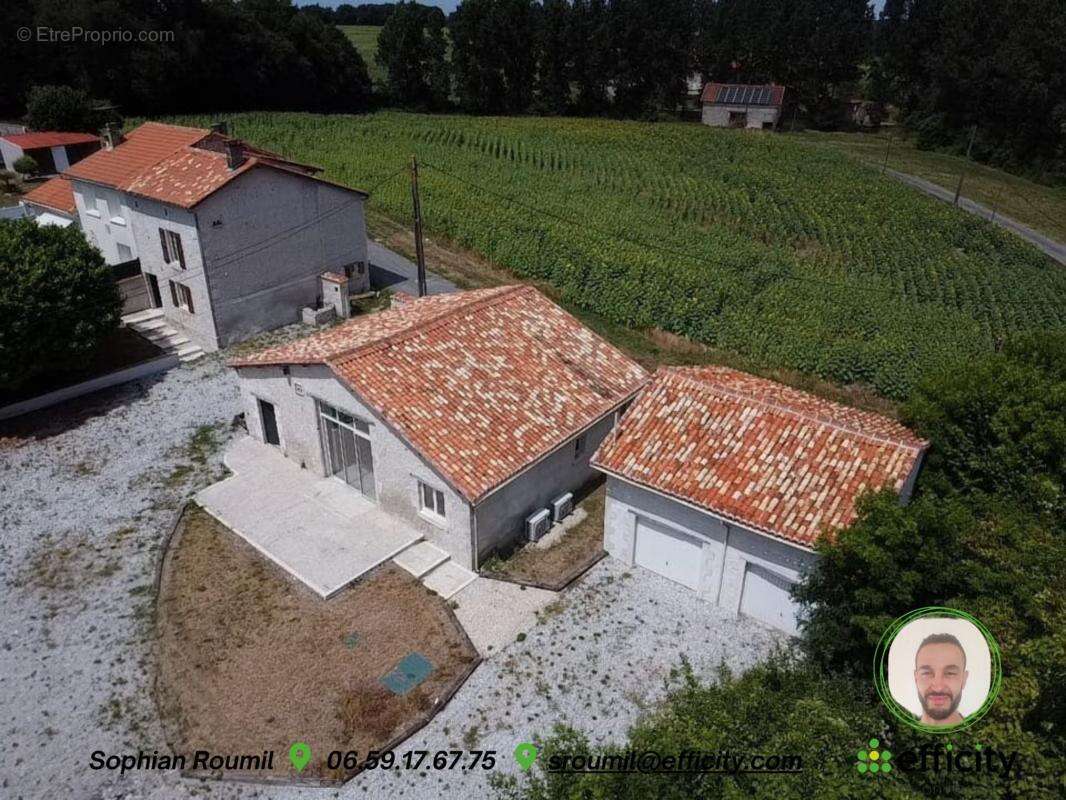 Maison à BARBEZIEUX-SAINT-HILAIRE