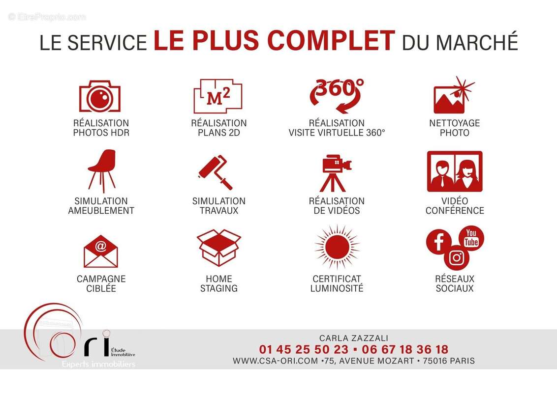 Appartement à PARIS-16E