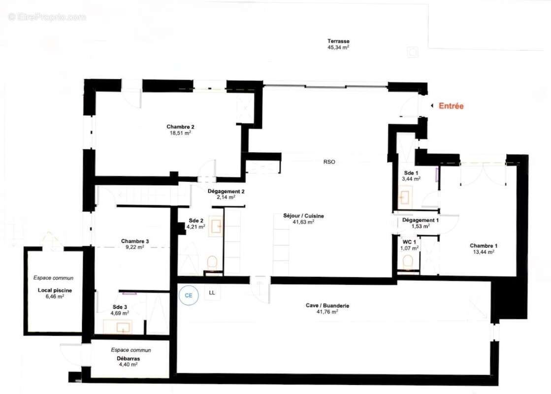 Appartement à LES ISSAMBRES