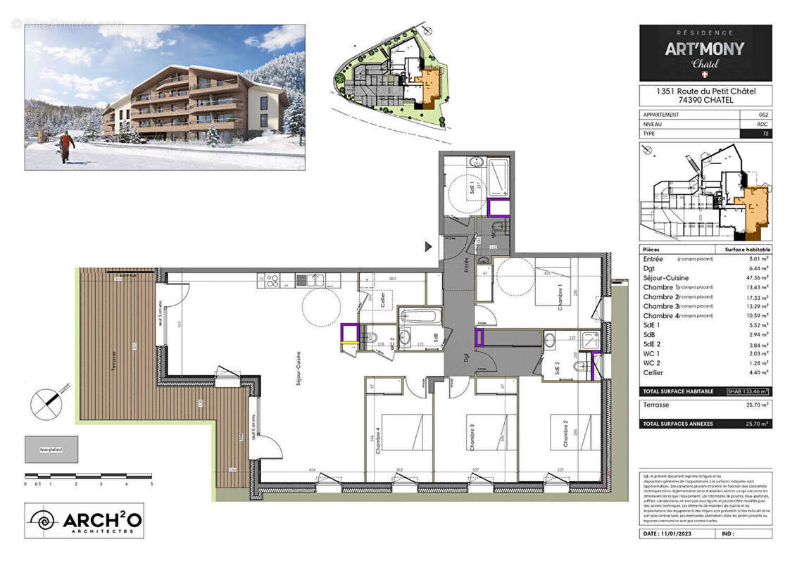 Appartement à CHATEL