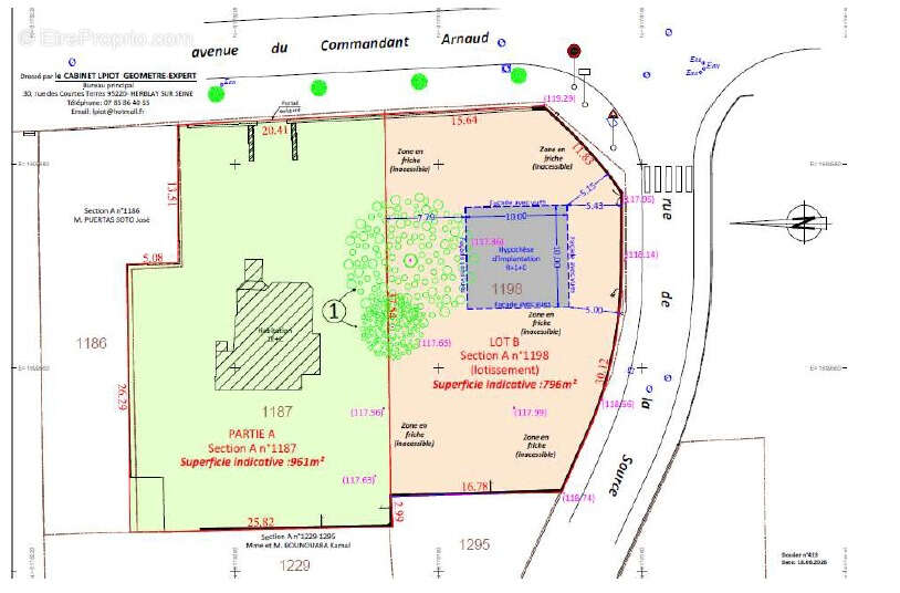 Terrain à FAREMOUTIERS