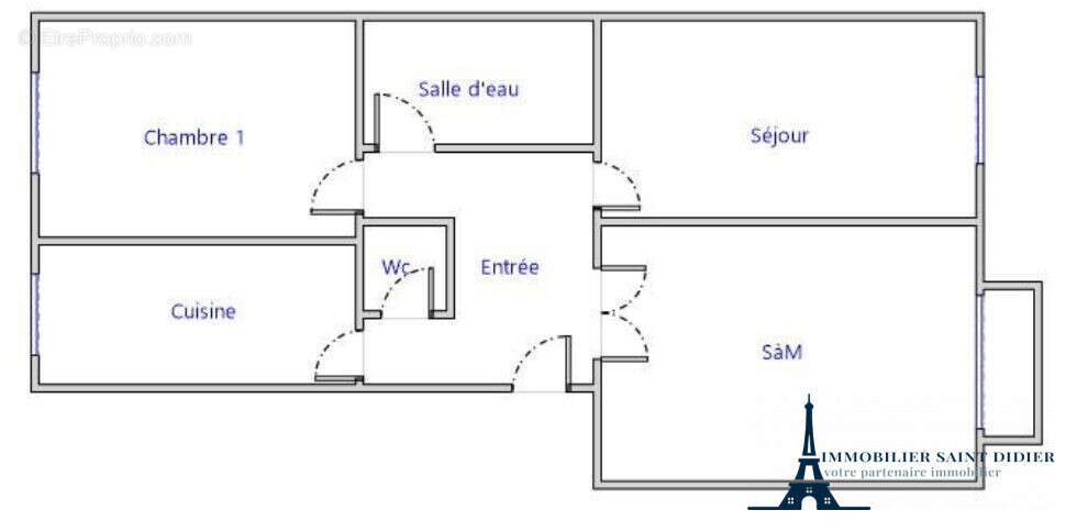 Appartement à PARIS-17E