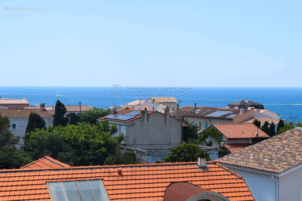 APPARTEMENT T3/4 DERNIER ÉTAGE VUE MER+GARAGE MONTREDON 8EME n°18 - Appartement à MARSEILLE-8E