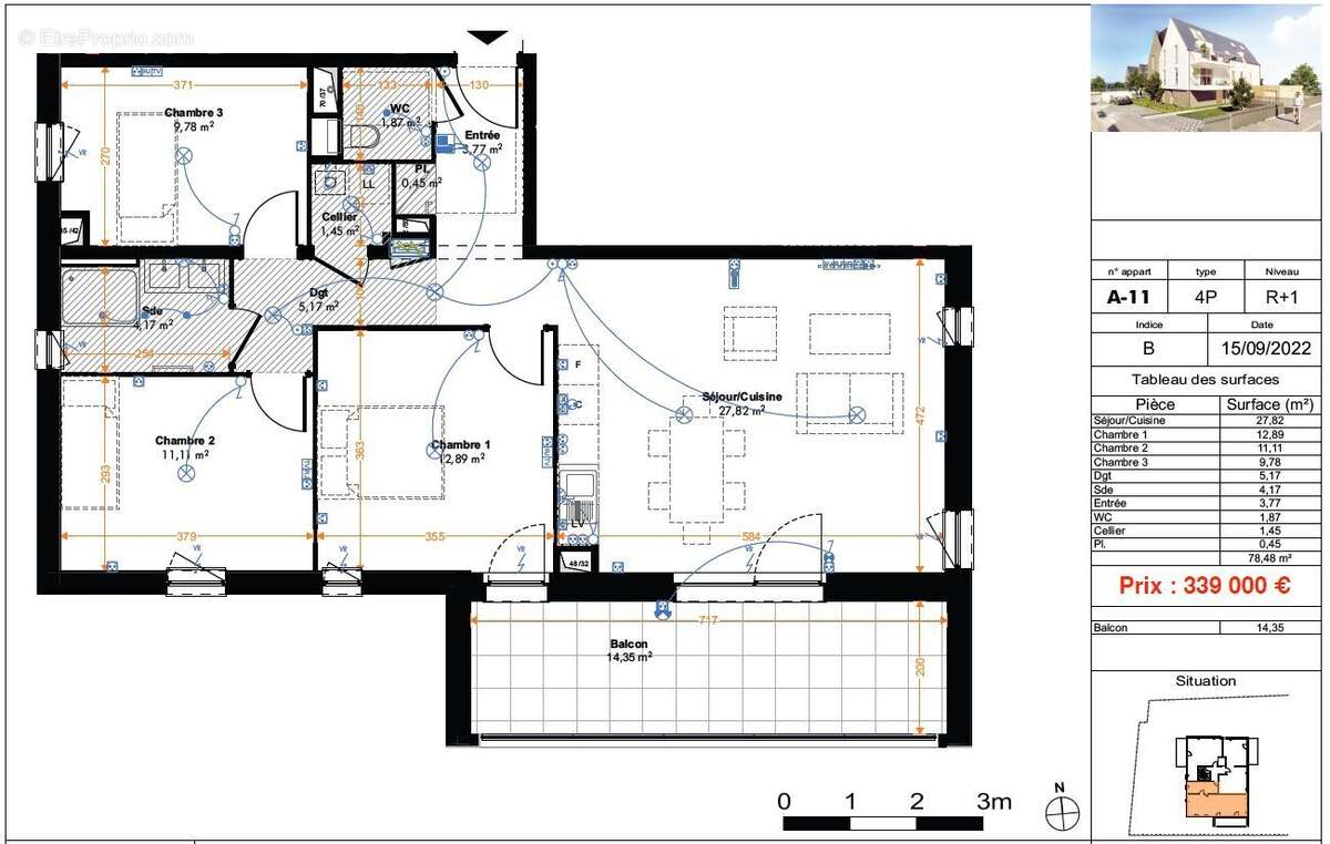 Appartement à NIEDERHAUSBERGEN