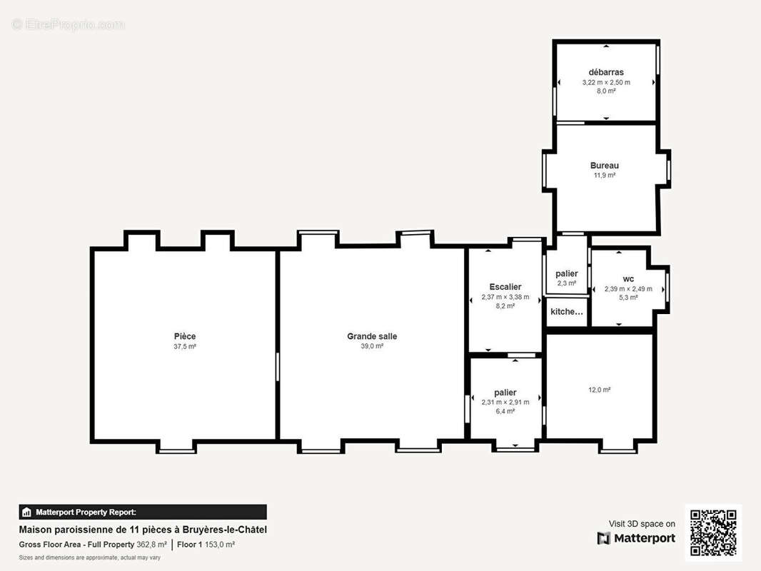 Maison à BRUYERES-LE-CHATEL