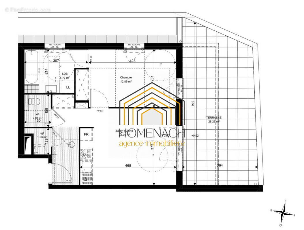 Appartement à LENTILLY