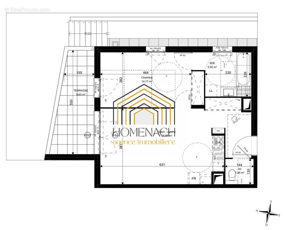 Appartement à LENTILLY