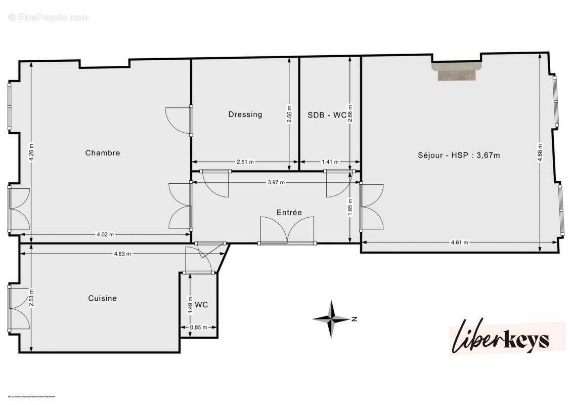 Appartement à MARSEILLE-6E