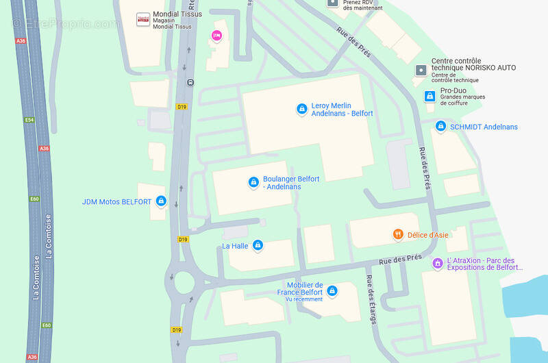 Commerce à ANDELNANS