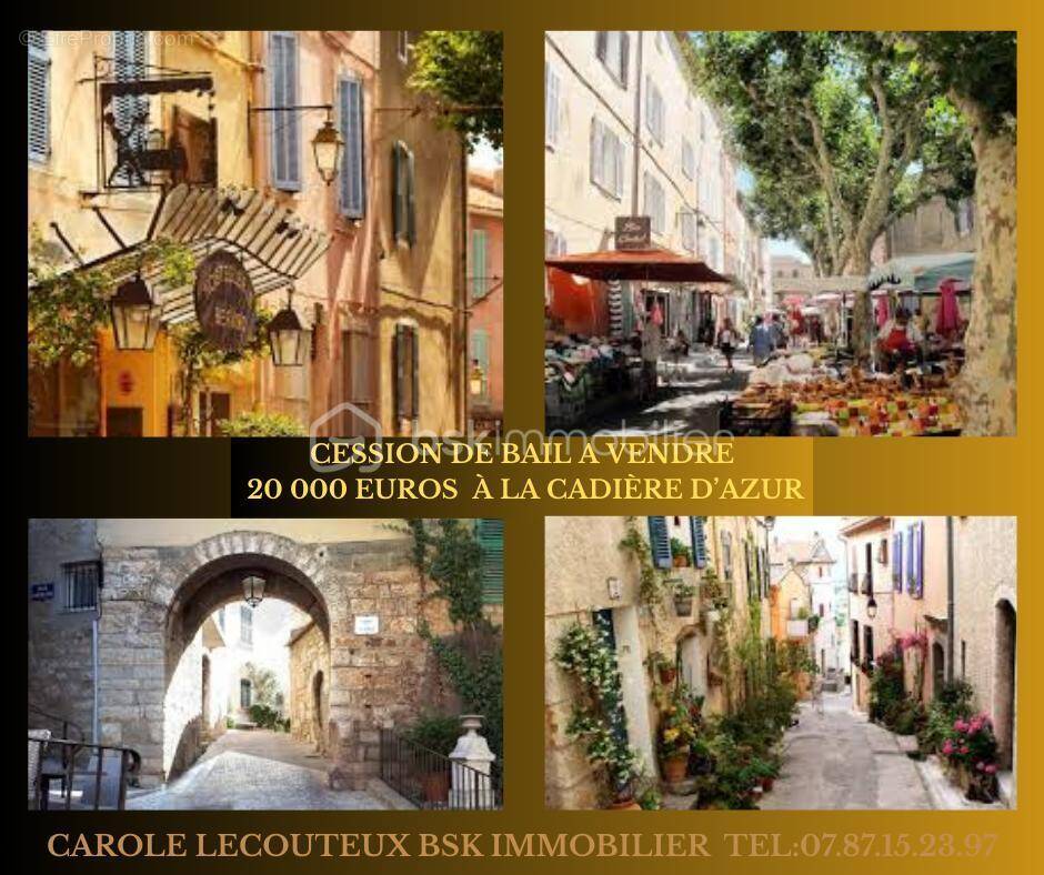 Commerce à LA CADIERE-D&#039;AZUR