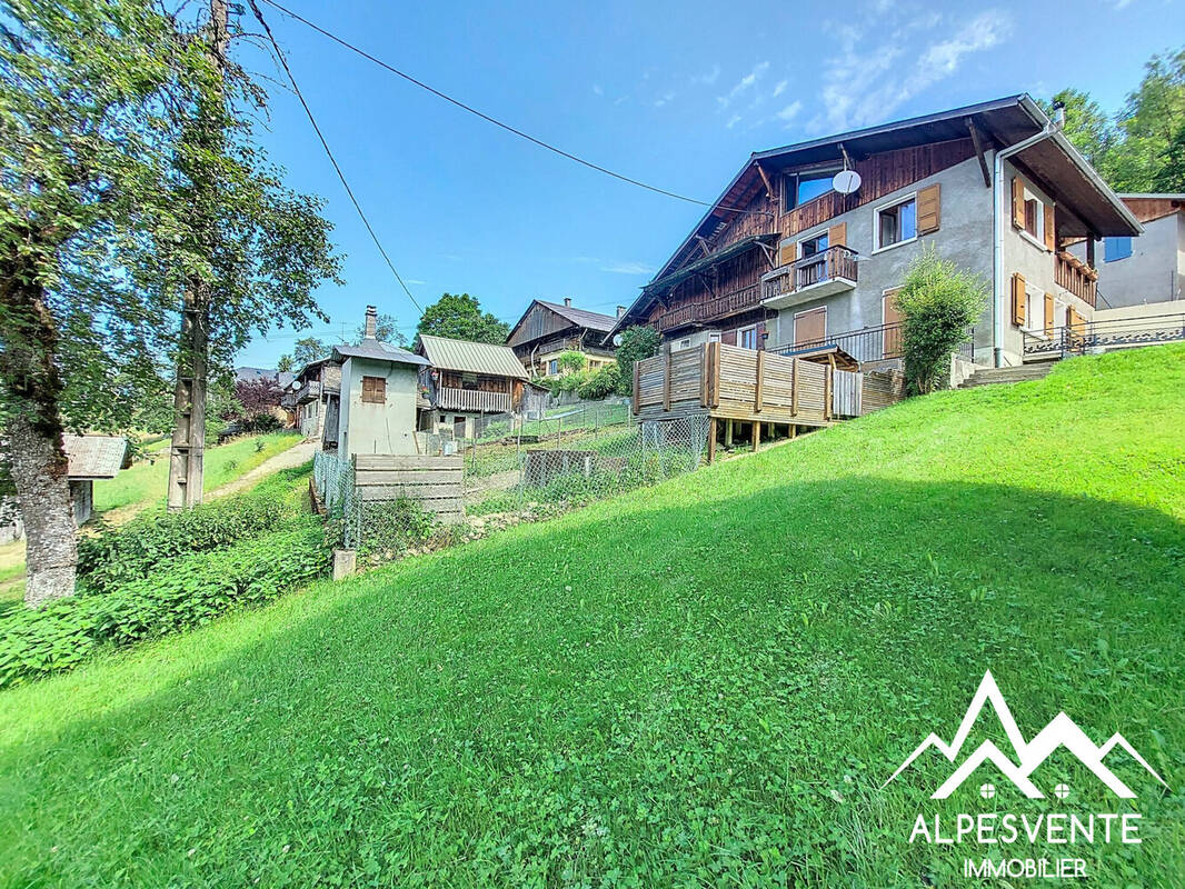 a-vendre-appartement-3chambres-jardin-alpesvente - Appartement à SAINT-JEAN-D&#039;AULPS