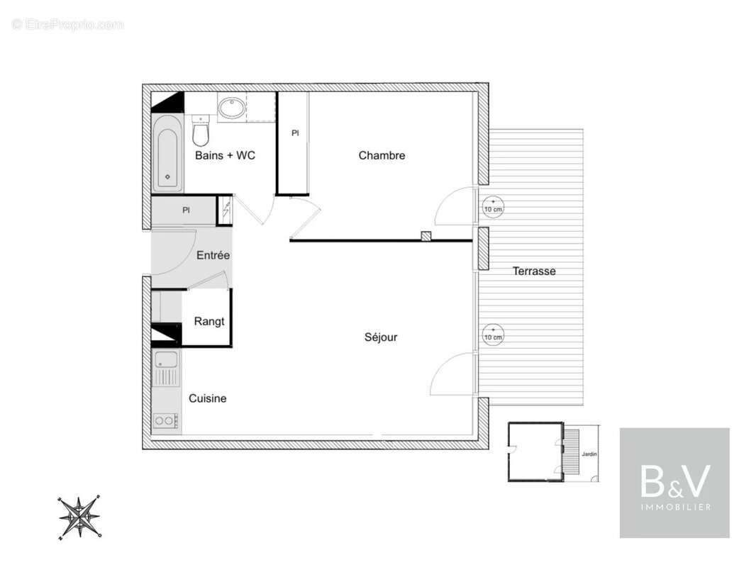 Appartement à RAMONVILLE-SAINT-AGNE