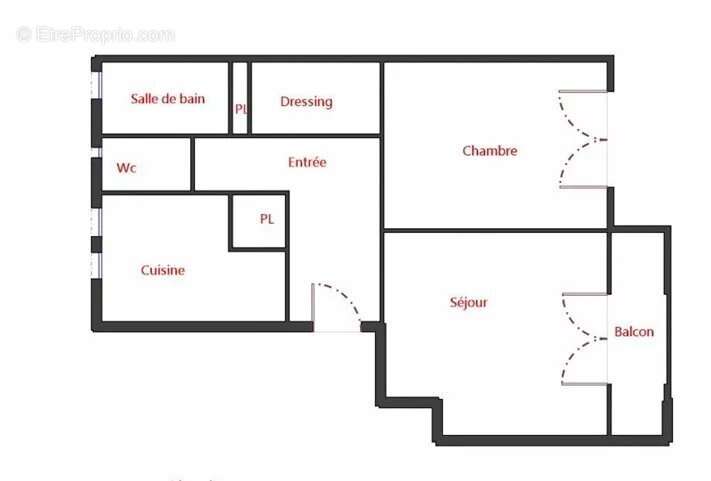 Appartement à PARIS-15E