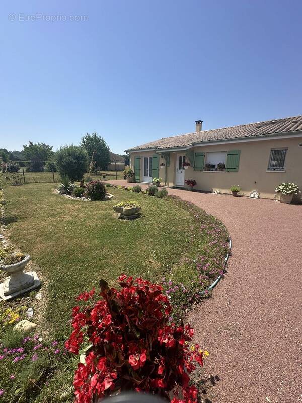 VUE DE FACE - Maison à MUSSIDAN