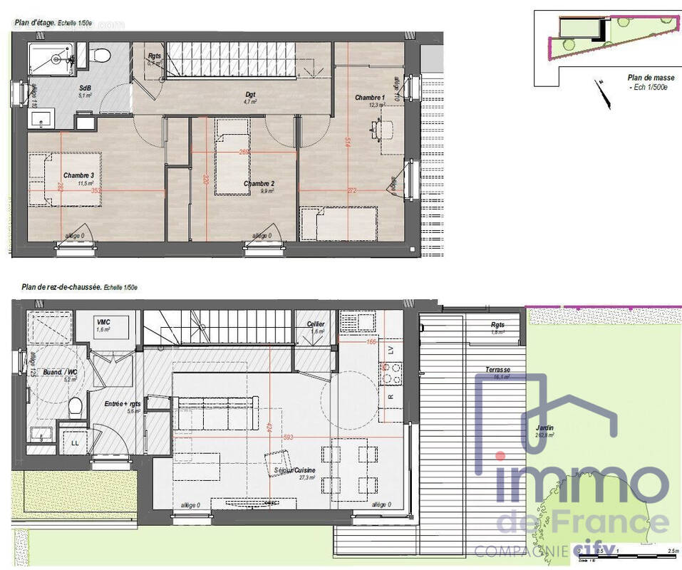 Appartement à SAINT-BONNET-LES-OULES
