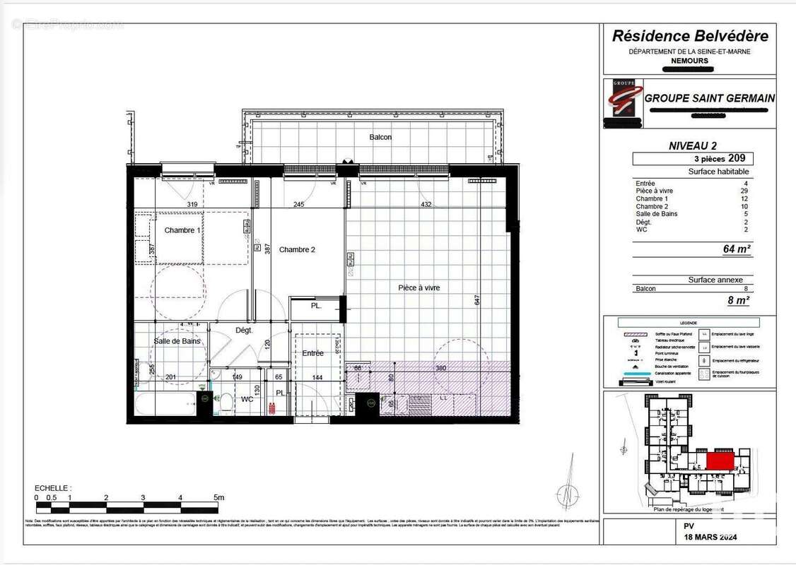 Photo 7 - Appartement à NEMOURS