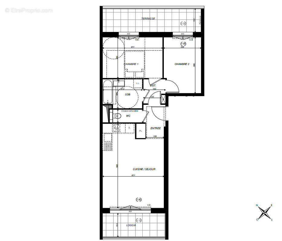 Appartement à NANCY