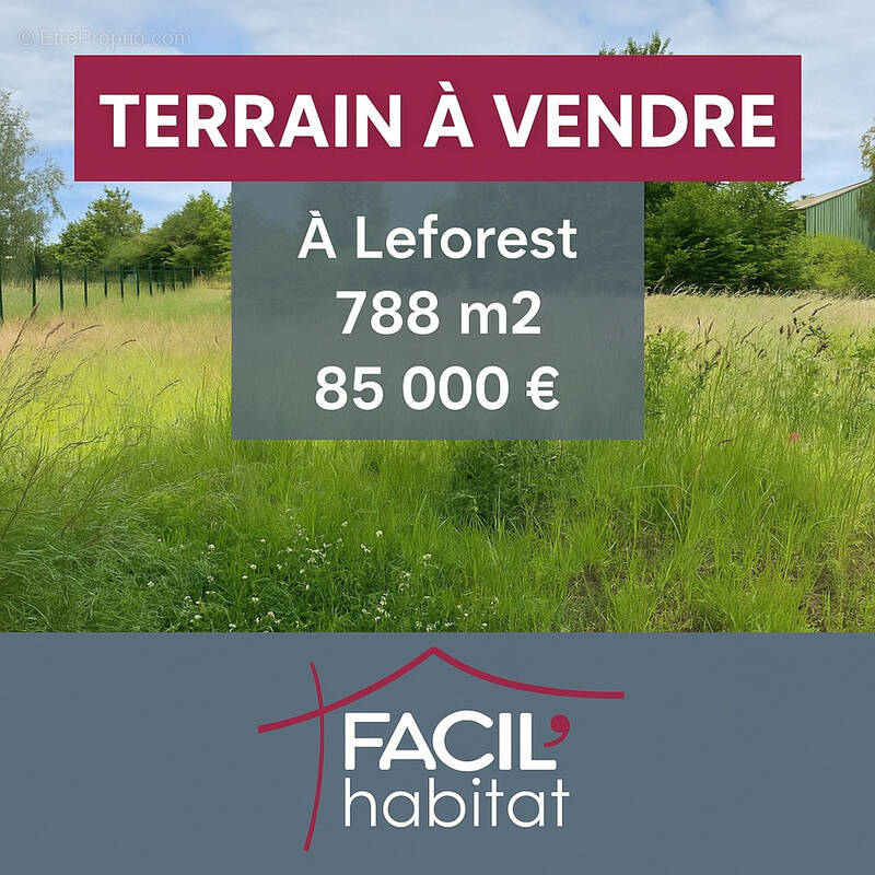 Terrain à LEFOREST