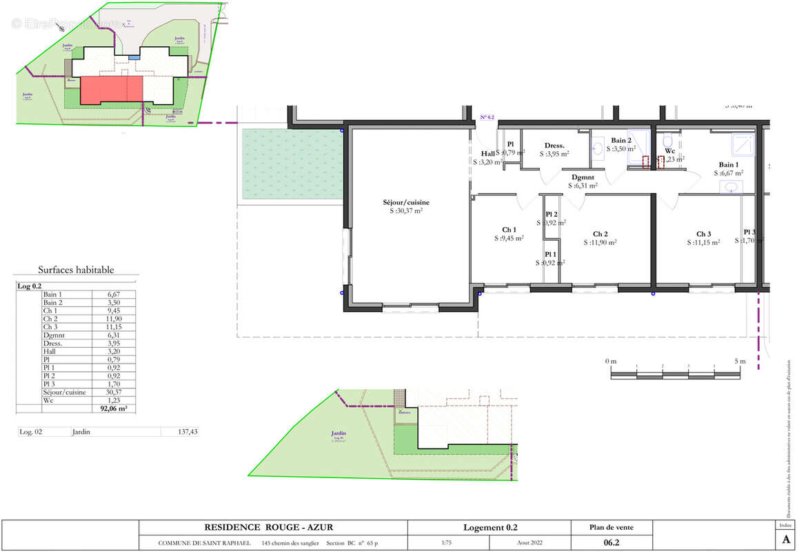 Appartement à SAINT-RAPHAEL