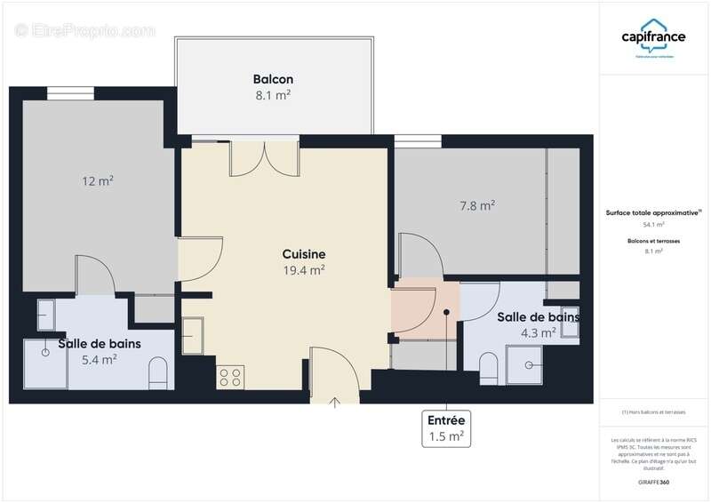 Appartement à TOURNEFEUILLE