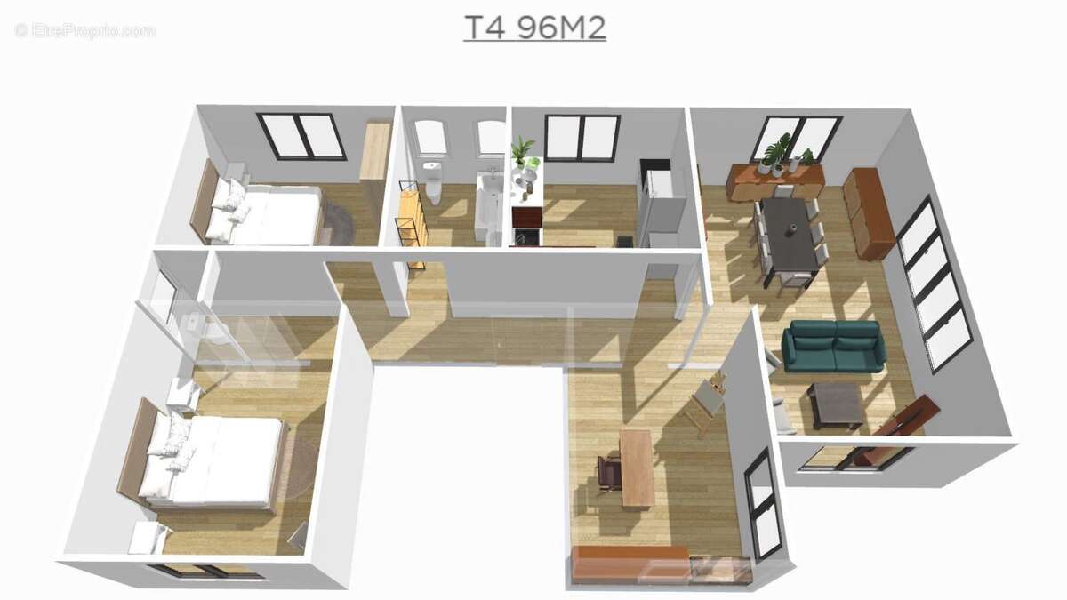 Appartement à VILLENOY