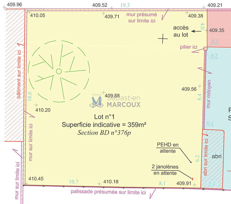 Terrain à MONTBRISON