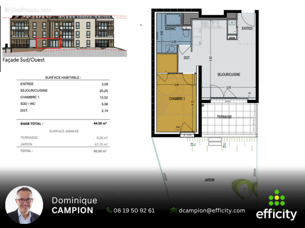 Appartement à DOMENE