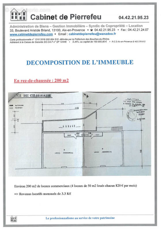 Appartement à BERRE-L&#039;ETANG