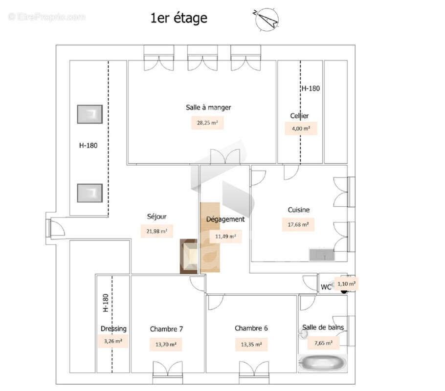Appartement à DOUCIER