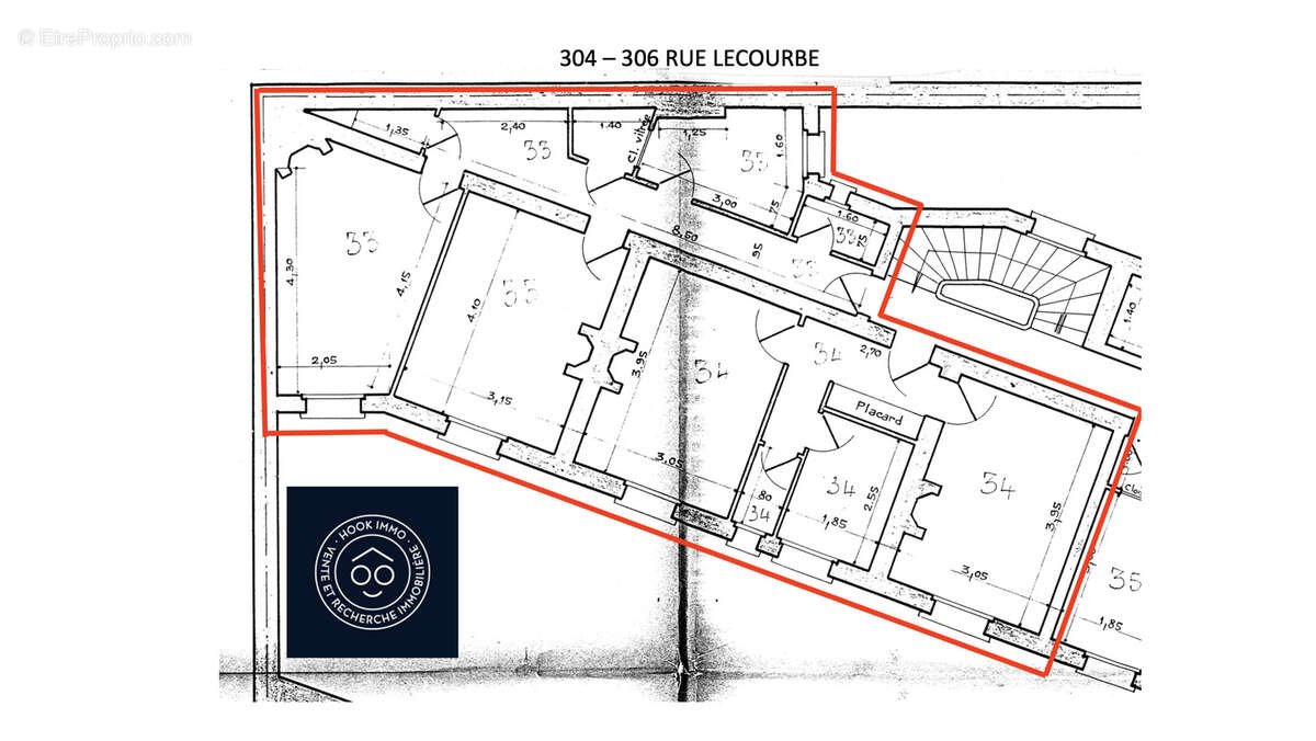 Appartement à PARIS-15E