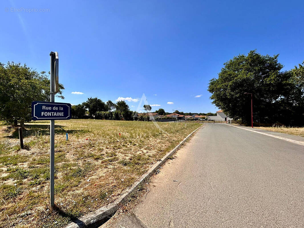 Terrain à MONTILLIERS