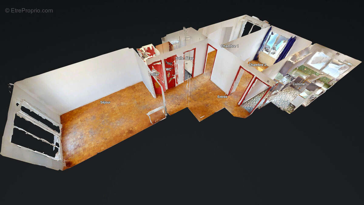 Appartement à PARIS-19E