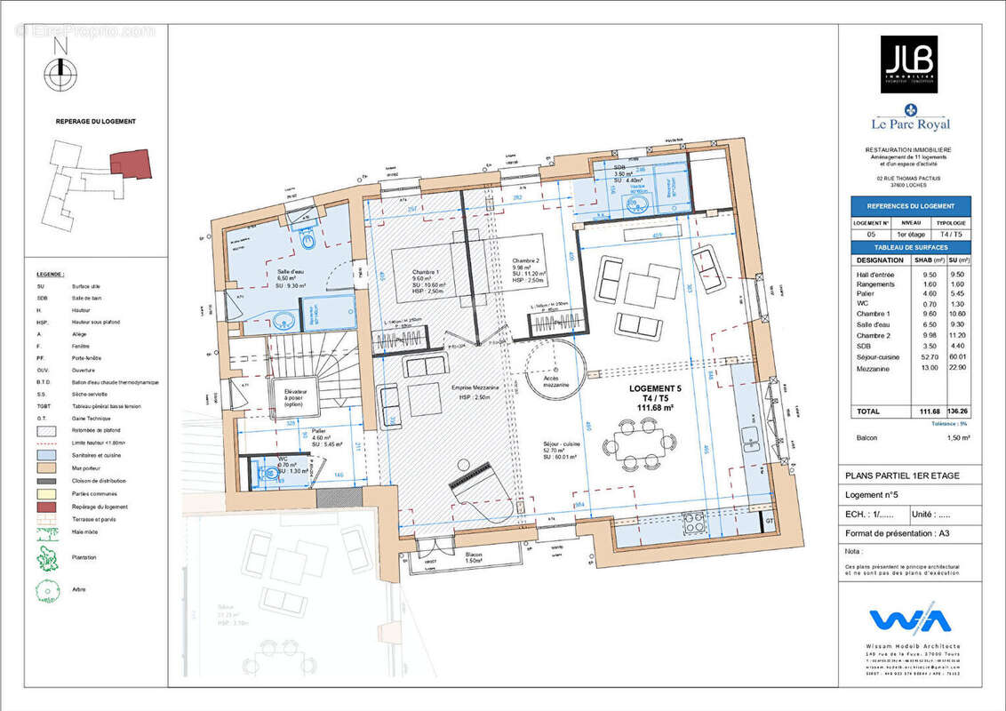 Appartement à LOCHES