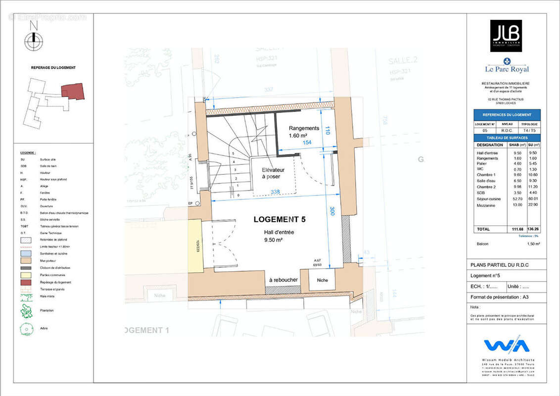 Appartement à LOCHES