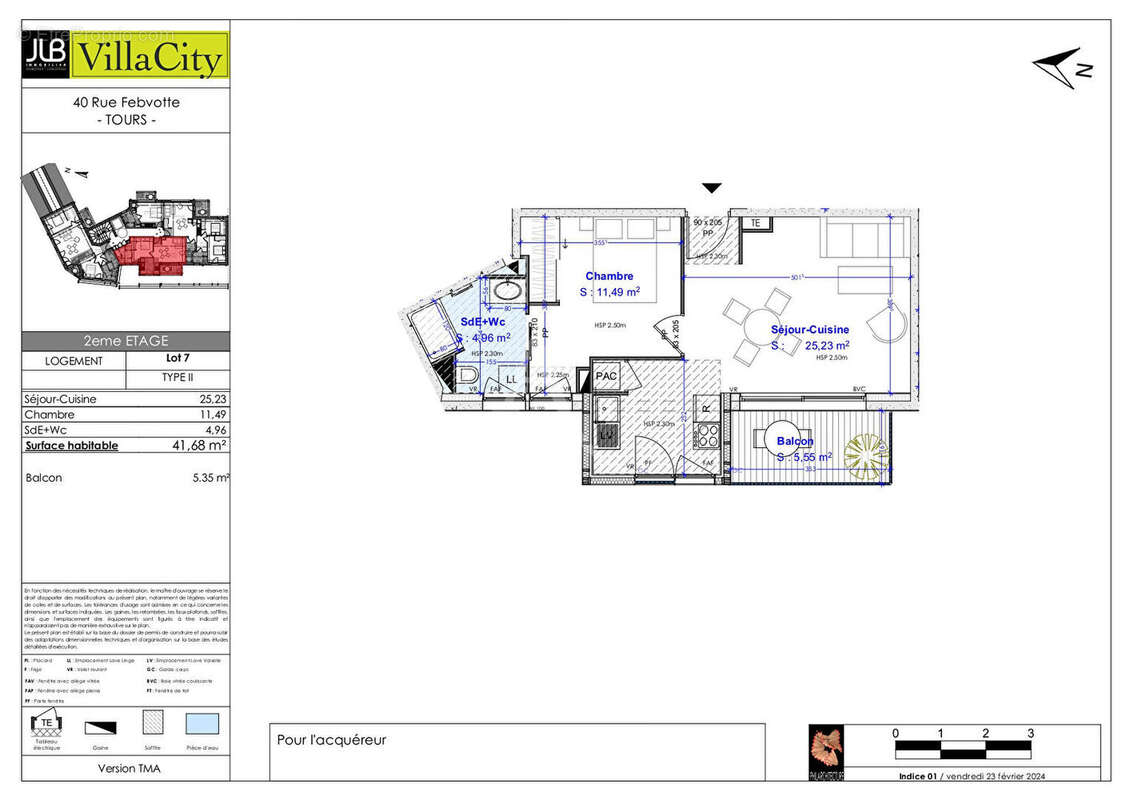 Appartement à TOURS