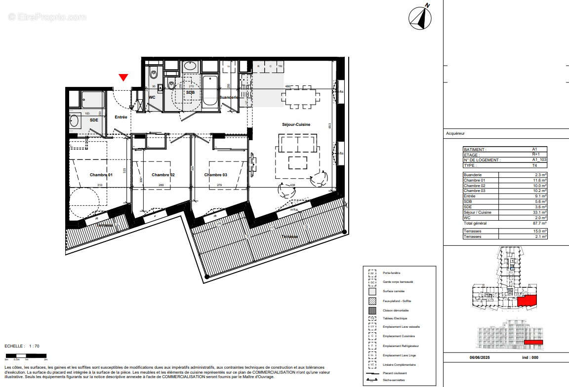 Appartement à SAINT-JULIEN-EN-GENEVOIS