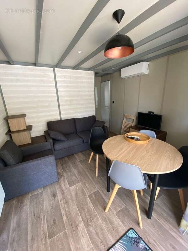 salon climatisée - Maison à SAINT-HILAIRE-DE-RIEZ