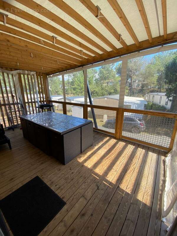 vue terrasse - Maison à SAINT-HILAIRE-DE-RIEZ