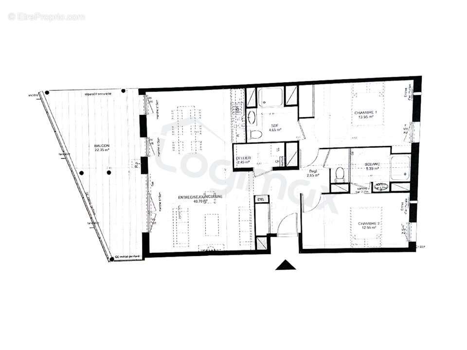 Appartement à LA ROCHELLE