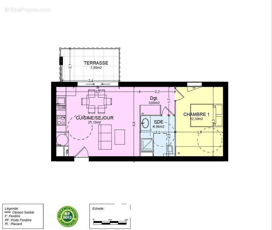 Appartement à VALBONNE