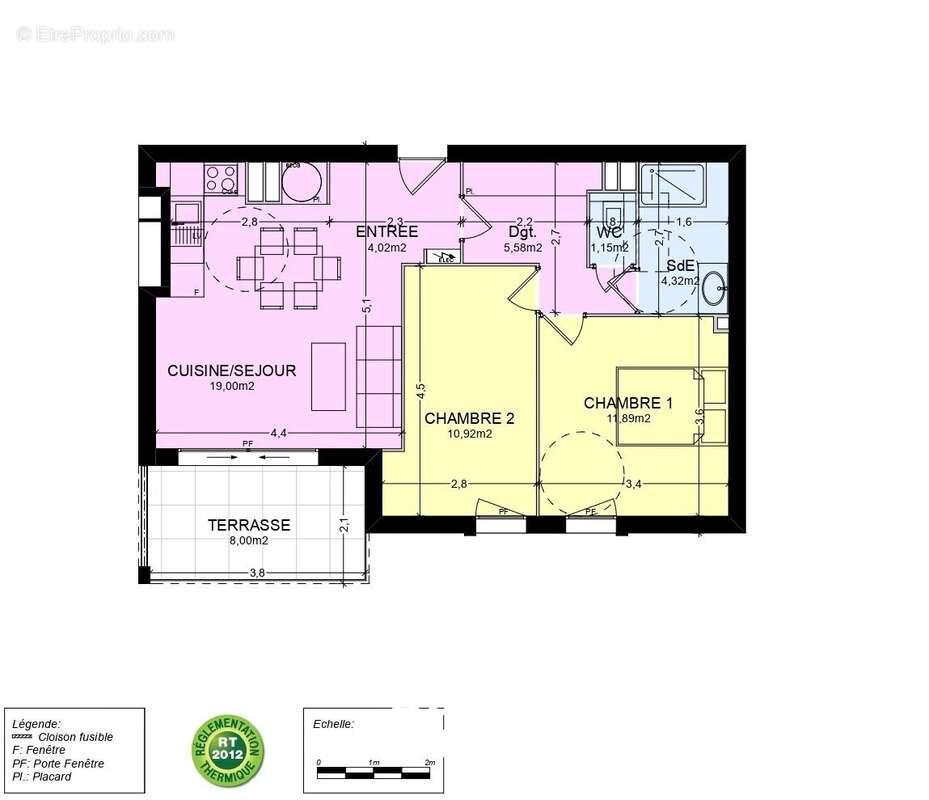 Appartement à VALBONNE